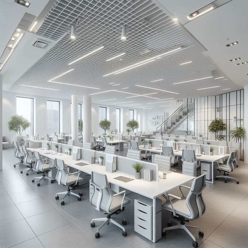 设计团队为写字楼办公办公区环保材料应对数据权限集中变更时该设置哪些复核点